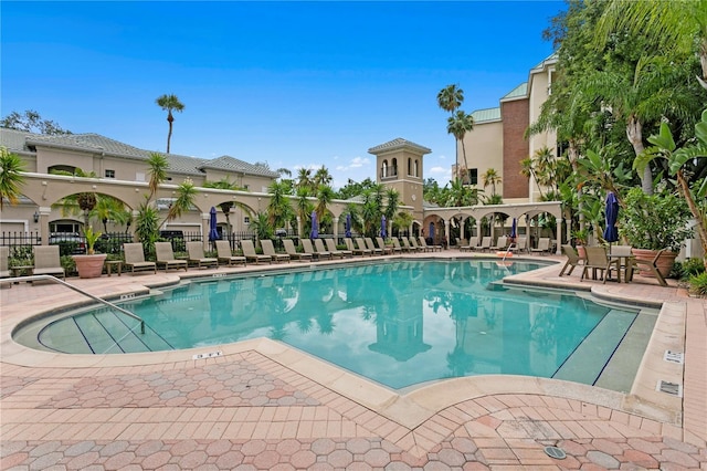 501 Knights Run Ave Unit 5103, Tampa, FL 33602 - community pool featuring a patio
