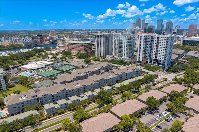 501 Knights Run Ave Unit 5103, Tampa, FL 33602 - aerial view of city skyline and a large body of water