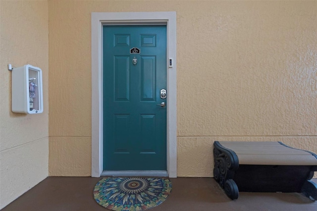 2705 Via Murano Unit 127, Clearwater, FL 33764 - property entrance featuring stucco siding
