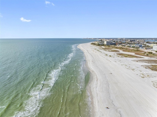 11000 8th St E, Treasure Island, FL 33706 - water view featuring nearby beach