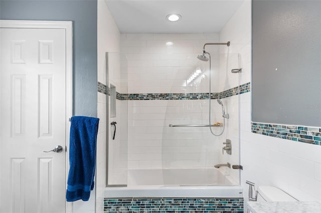 3351 Lintower Dr, Land O Lakes, FL 34638 - bathroom with tiled shower / bath combo and toilet