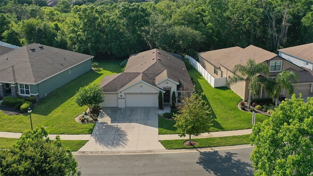 6555 Sparkling Way, Wesley Chapel, FL 33545 - aerial view of property and surrounding area