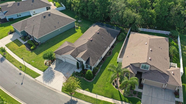6555 Sparkling Way, Wesley Chapel, FL 33545 - aerial perspective of suburban area