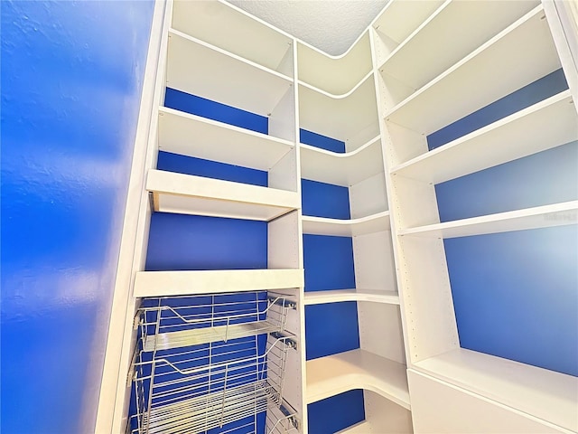 view of storage area