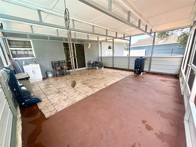 3181 Deltona Blvd, Spring Hill, FL 34606 - view of unfurnished sunroom