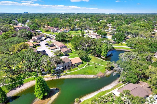 8630 Cattail Dr Unit 8630, Temple Terrace, FL 33637 - aerial overview of property's location with a nearby body of water and nearby suburban area