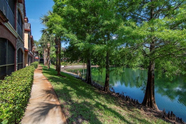 2173 Tuscany Trce Unit 8, Palm Harbor, FL 34683 - view of home's community with a water view