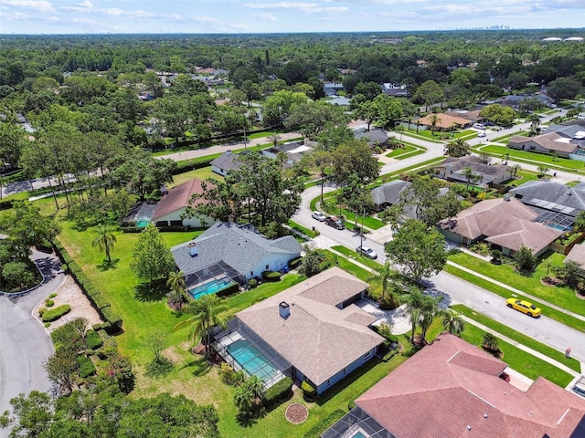 14170 Fennsbury Dr, Tampa, FL 33624 - aerial perspective of suburban area