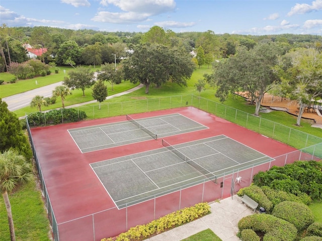 14170 Fennsbury Dr, Tampa, FL 33624 - view of tennis court