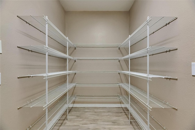 view of storage area