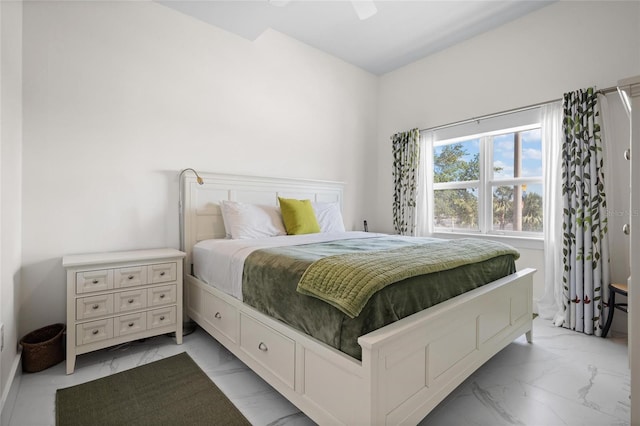 1010 Central Ave Unit 227, Saint Petersburg, FL 33705 - bedroom with light marble finish flooring