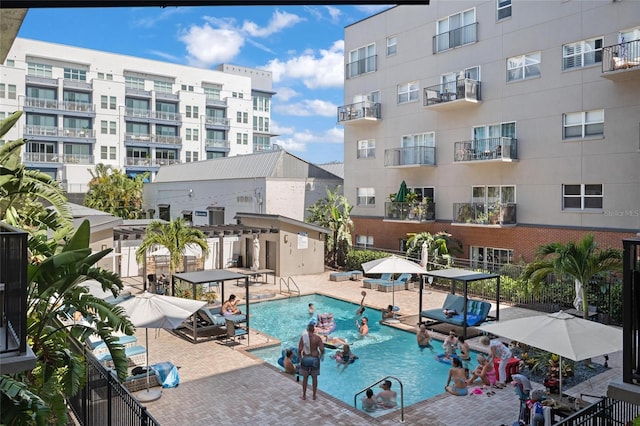 1010 Central Ave Unit 227, Saint Petersburg, FL 33705 - community pool with a patio area
