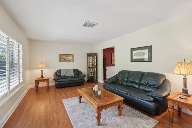 71 Flamingo Cir, Safety Harbor, FL 34695 - living room featuring wood finished floors and baseboards