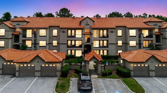 18107 Peregrines Perch Pl Unit 6303, Lutz, FL 33558 - view of front of home featuring stucco siding and a tiled roof
