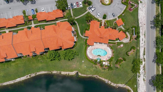 18107 Peregrines Perch Pl Unit 6303, Lutz, FL 33558 - drone / aerial view of a large body of water