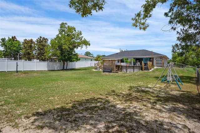 1854 S Overview Dr, Lecanto, FL 34461 - view of yard