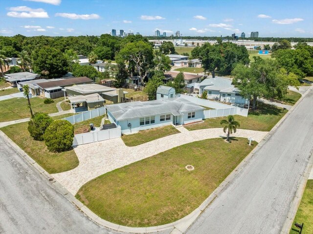 4005 W Coachman Ave, Tampa, FL 33611 - aerial perspective of suburban area