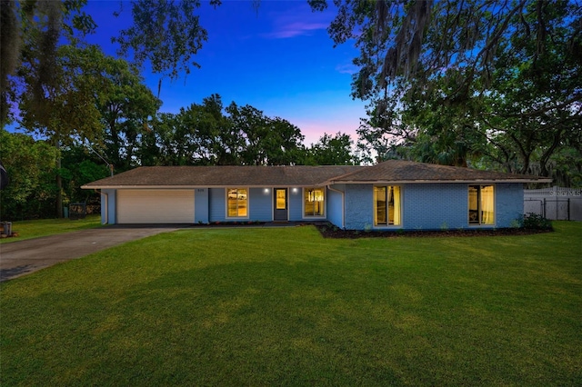 525 Gornto Lake Rd, Brandon, FL 33510 - ranch-style house featuring an attached garage and driveway