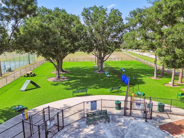 13028 Prestwick Dr, Riverview, FL 33579 - view of home's community featuring a dog friendly area and a gate