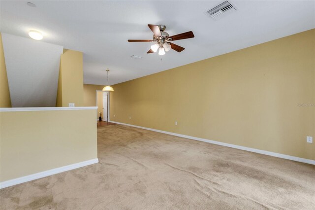 9013 White Sage Loop, Lakewood Ranch, FL 34202 - carpeted spare room with baseboards and ceiling fan