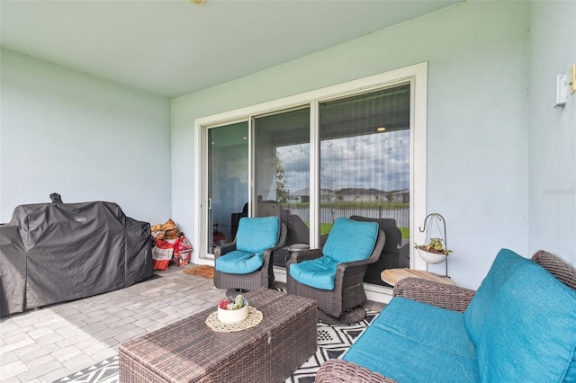 8192 Ivy Stark Blvd, Wesley Chapel, FL 33545 - view of patio / terrace featuring area for grilling