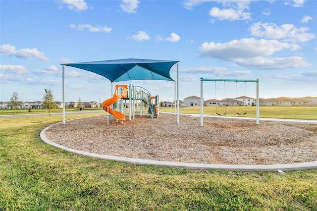 8192 Ivy Stark Blvd, Wesley Chapel, FL 33545 - community playground featuring a lawn