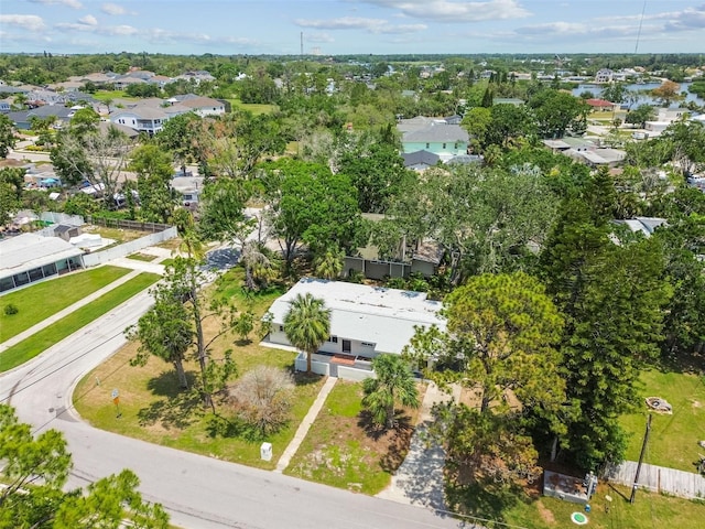 695 Sunset Dr, Tarpon Springs, FL 34689 - aerial view of property's location with nearby suburban area and a tree filled landscape