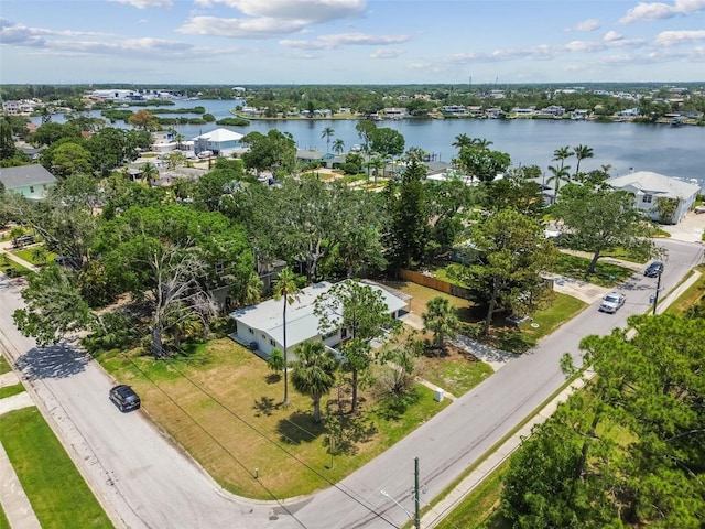 695 Sunset Dr, Tarpon Springs, FL 34689 - bird's eye view of a large body of water and a tree filled landscape