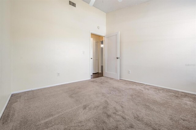 2355 Bentley Dr, Palm Harbor, FL 34684 - carpeted empty room with baseboards and ceiling fan