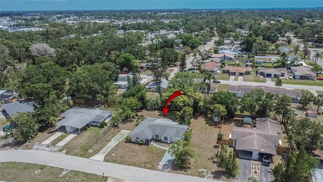 4502 19th Street Cir W, Bradenton, FL 34207 - aerial overview of property's location with nearby suburban area