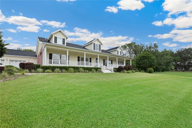 9830 Caribou Trl, Dade City, FL 33525 - view of front of house featuring a porch and a front lawn