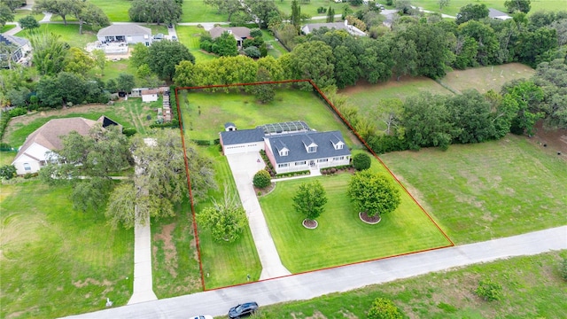 9830 Caribou Trl, Dade City, FL 33525 - view of property location with property boundaries highlighted