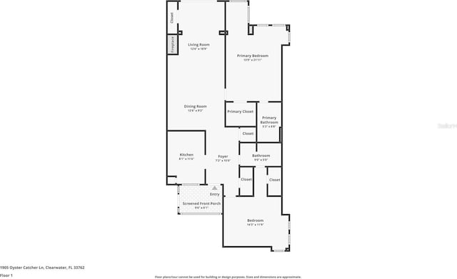 1905 Oyster Catcher Ln Unit 924, Clearwater, FL 33762 - home floor plan