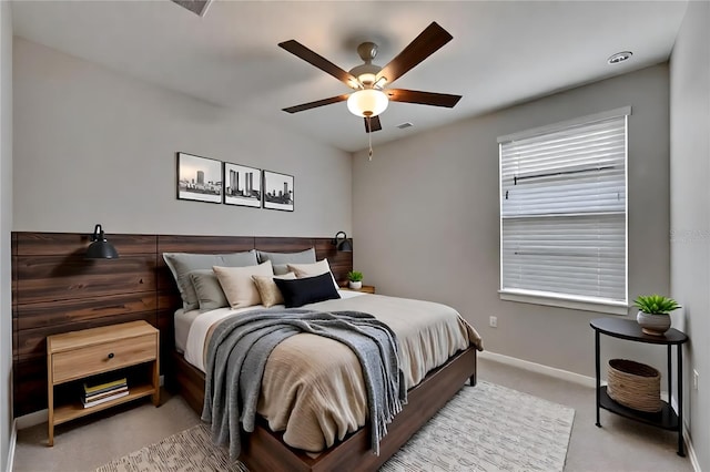 12617 Maple Bonsai Dr, Riverview, FL 33579 - bedroom with carpet flooring, baseboards, and ceiling fan