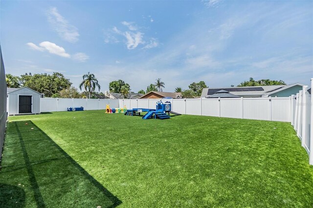 10954 96th St, Largo, FL 33773 - view of yard featuring a playground