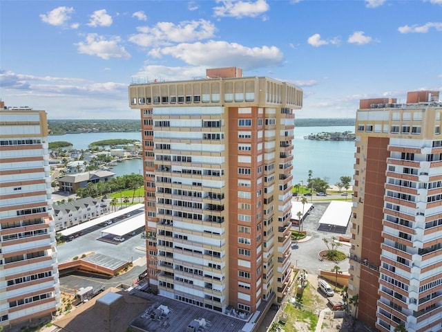 17920 Gulf Blvd Unit 208, Redington Shores, FL 33708 - view of apartment building / complex with a water view