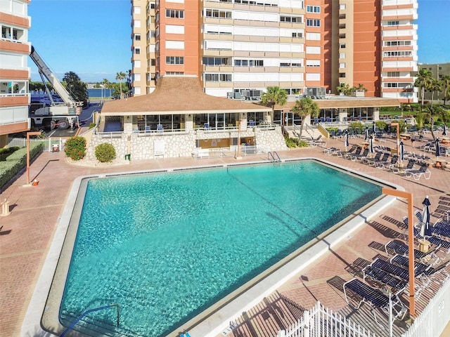 17920 Gulf Blvd Unit 208, Redington Shores, FL 33708 - community pool with a patio