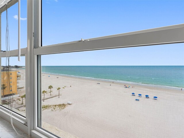 13500 Gulf Blvd Unit 706, Madeira Beach, FL 33708 - water view featuring local beach