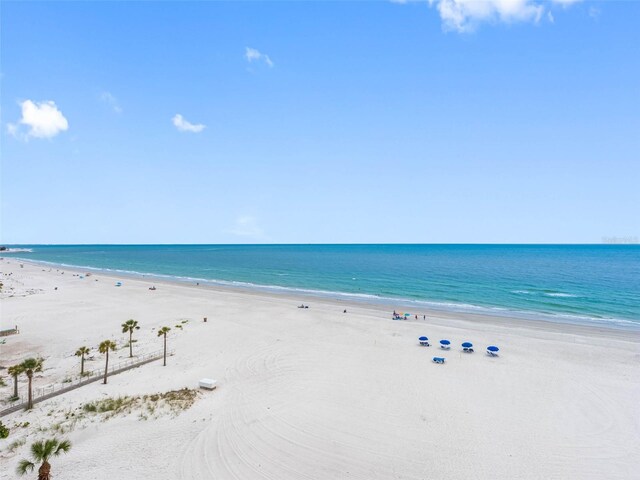 13500 Gulf Blvd Unit 706, Madeira Beach, FL 33708 - water view featuring local beach
