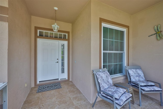 2316 Lyndhurst Dr, Sun City Center, FL 33573 - property entrance featuring stucco siding