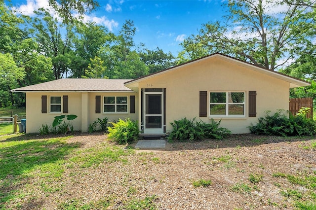 316 Jenkins Ave, Brooksville, FL 34604 - ranch-style house featuring stucco siding