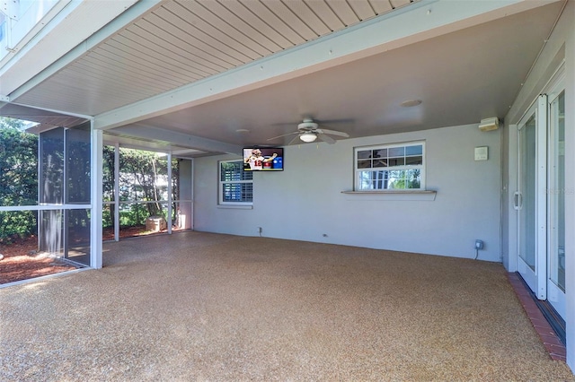 1670 Fox Rd, Clearwater, FL 33764 - view of patio / terrace featuring ceiling fan
