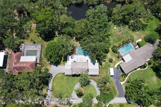 1670 Fox Rd, Clearwater, FL 33764 - drone / aerial view of a large body of water