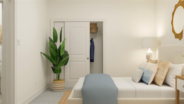 18477 Serene Lake Loop, Lutz, FL 33548 - carpeted bedroom with a closet and baseboards