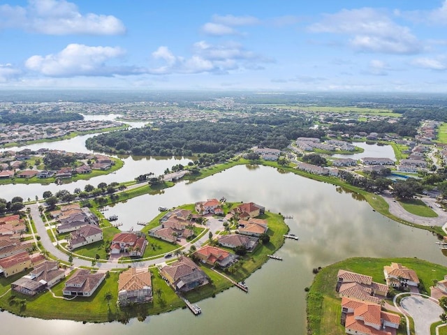 1140 Terralago Way, Kissimmee, FL 34746 - aerial view of property's location with a nearby body of water and nearby suburban area