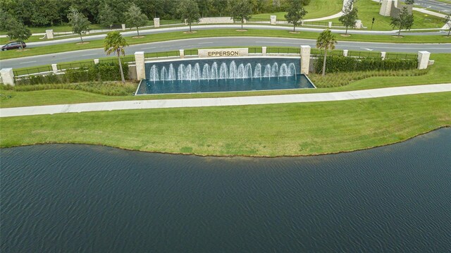 8834 Sanders Tree Loop, Wesley Chapel, FL 33545 - view of pool featuring a water view