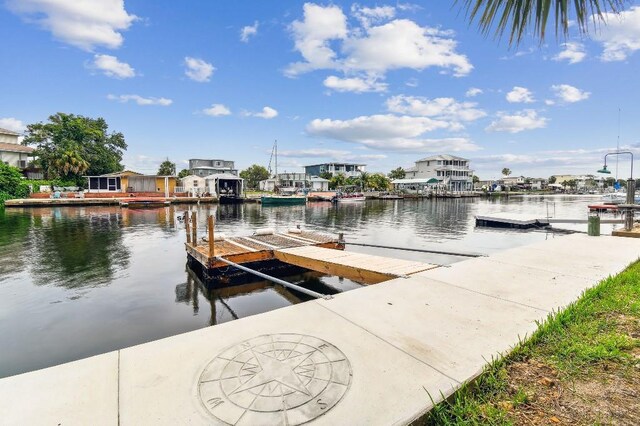 3285 Minnow Creek Dr, Hernando Beach, FL 34607 - dock area with a water view