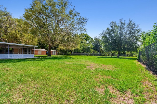 17801 Simmons Rd, Lutz, FL 33548 - view of yard