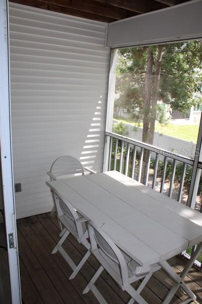 9722 Indian Key Trl Unit 116, Seminole, FL 33776 - view of balcony