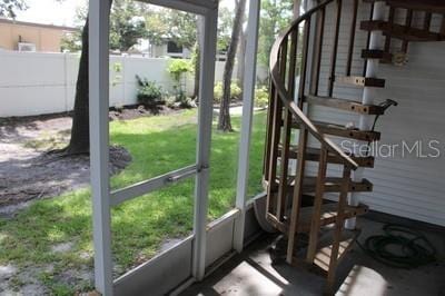 9722 Indian Key Trl Unit 116, Seminole, FL 33776 - view of sunroom